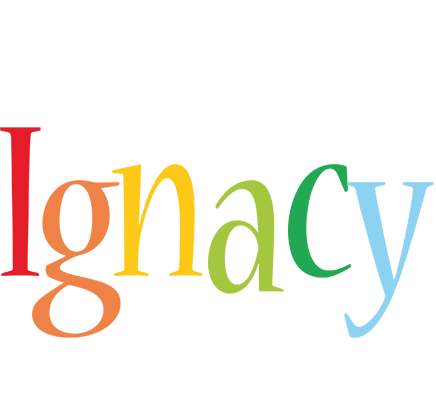 Ignacy birthday logo