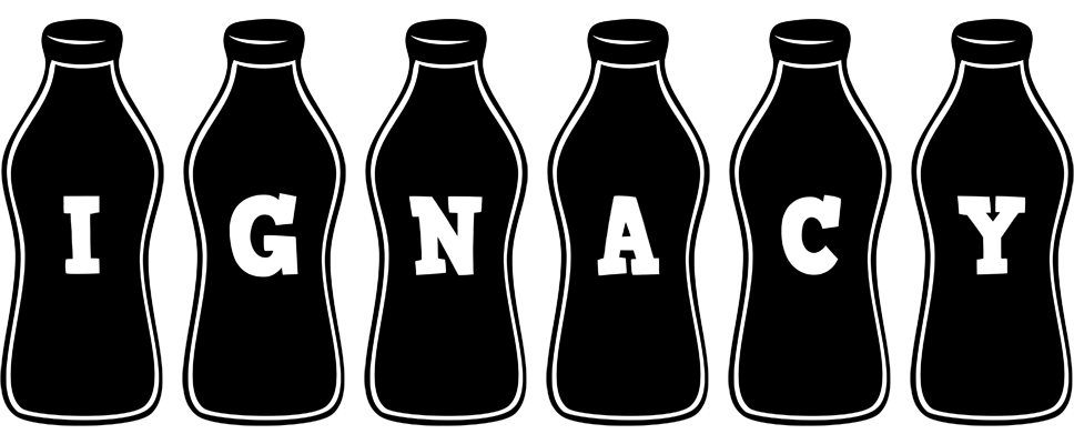 Ignacy bottle logo