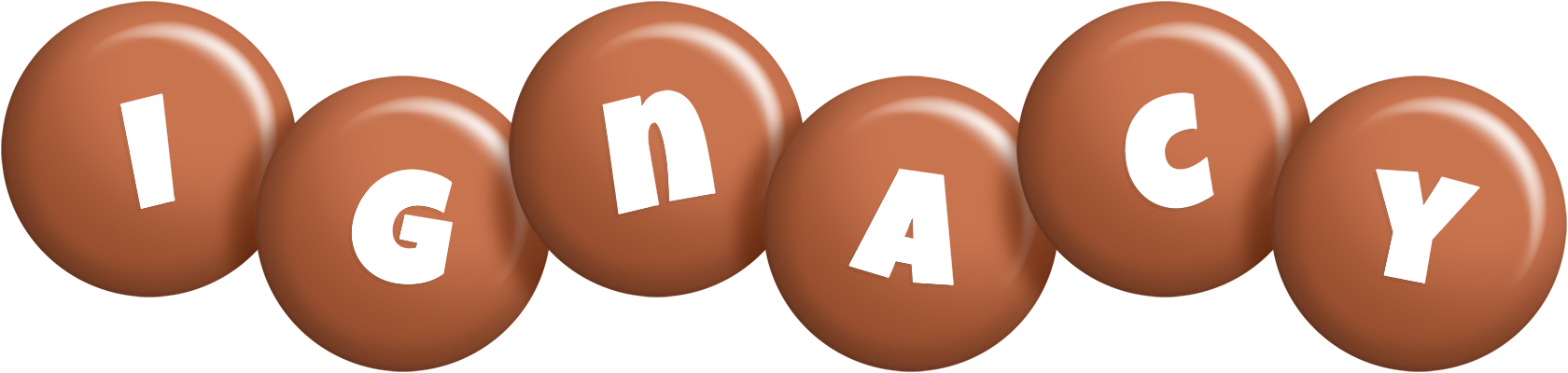 Ignacy candy-brown logo