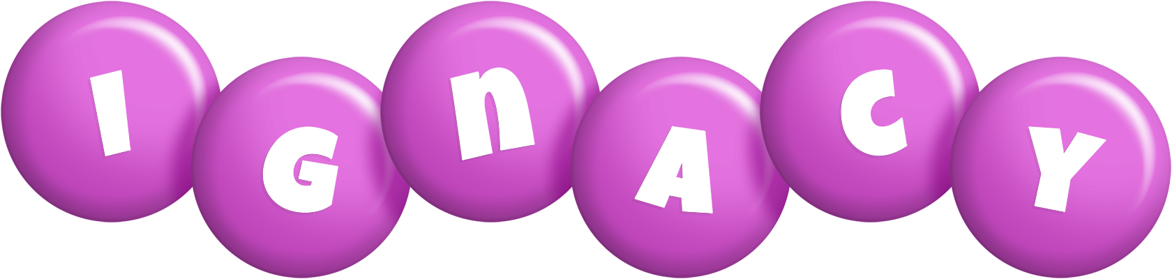 Ignacy candy-purple logo
