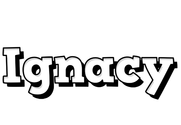 Ignacy snowing logo