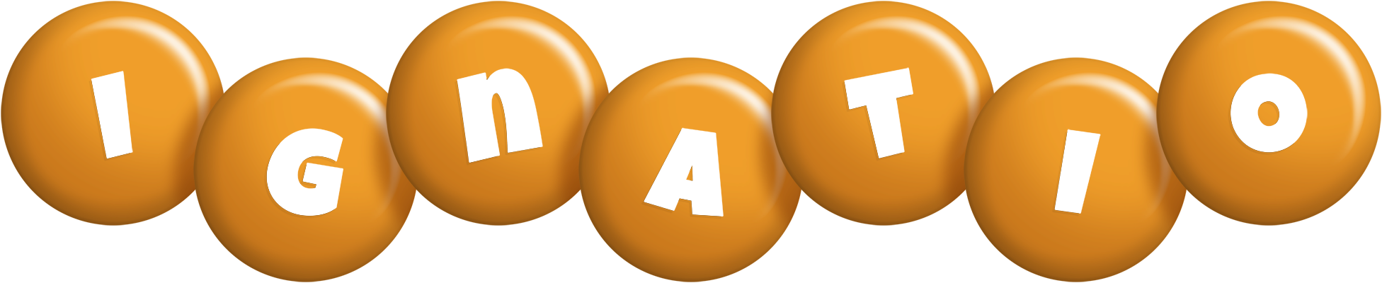 Ignatio candy-orange logo