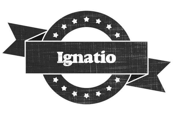 Ignatio grunge logo