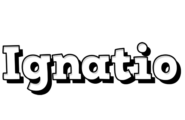 Ignatio snowing logo