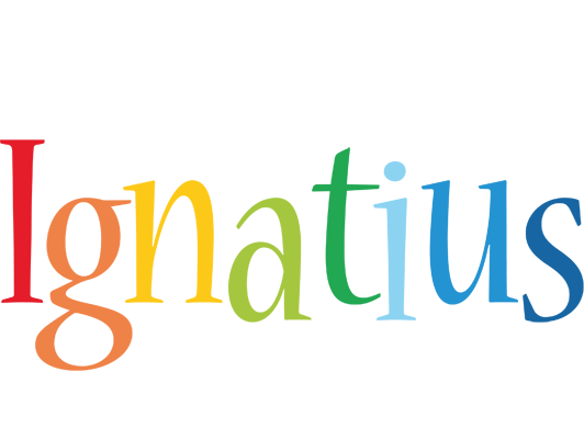 Ignatius birthday logo