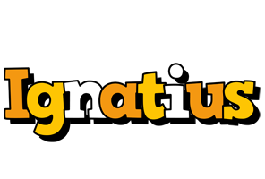 Ignatius cartoon logo