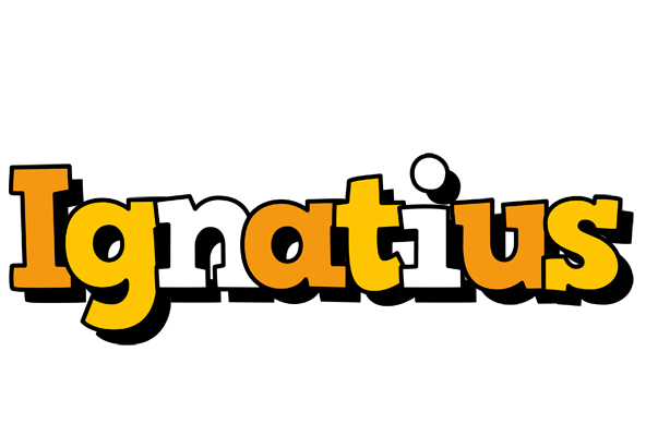 Ignatius cartoon logo
