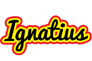 Ignatius flaming logo