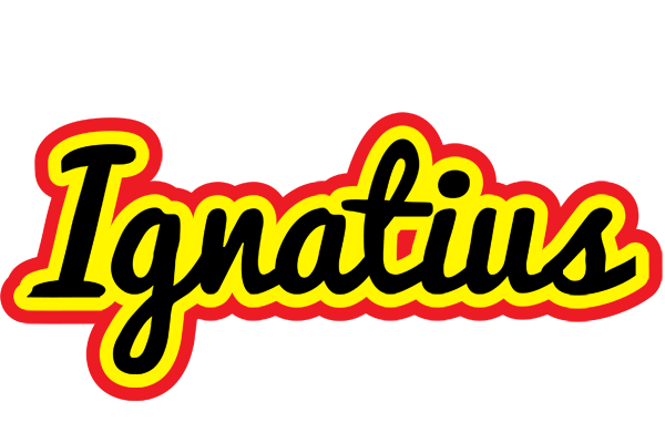 Ignatius flaming logo