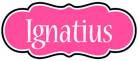 Ignatius invitation logo