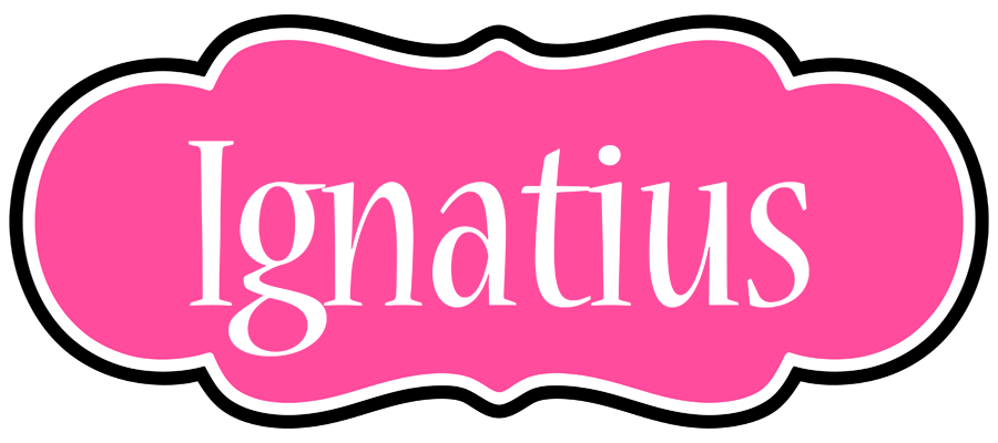 Ignatius invitation logo