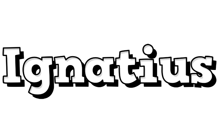 Ignatius snowing logo