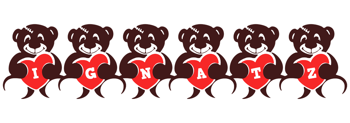 Ignatz bear logo