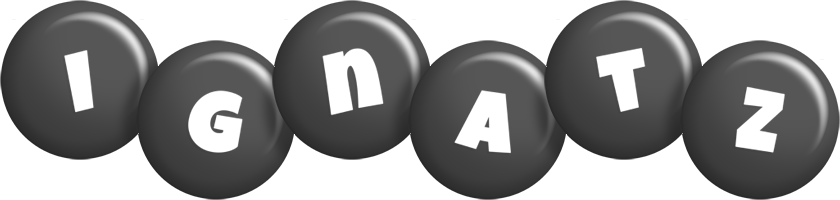 Ignatz candy-black logo