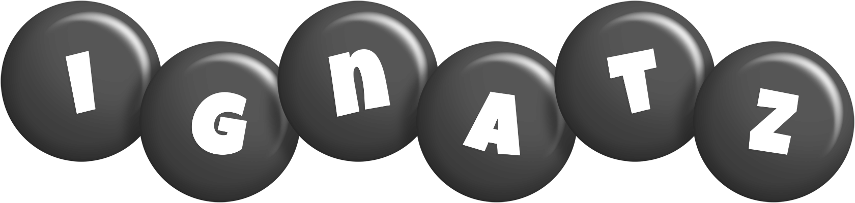 Ignatz candy-black logo