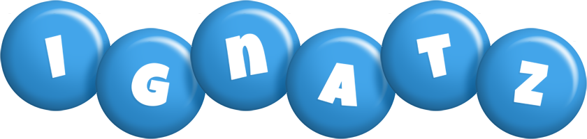 Ignatz candy-blue logo