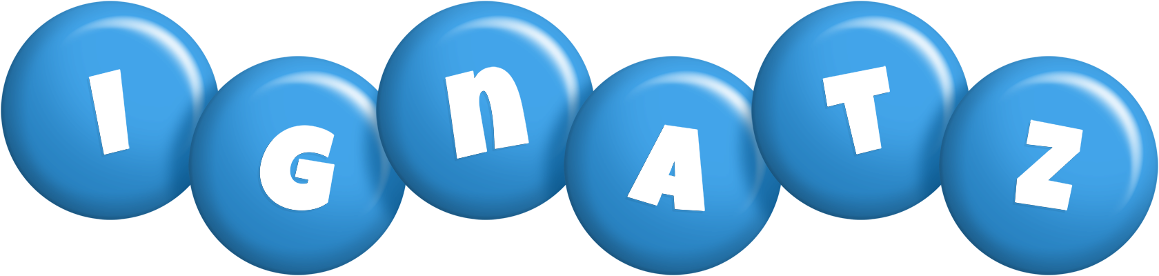 Ignatz candy-blue logo