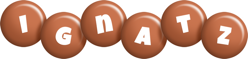 Ignatz candy-brown logo