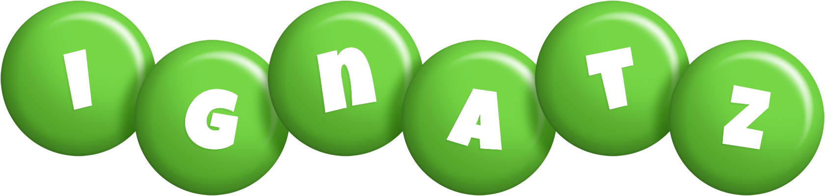Ignatz candy-green logo