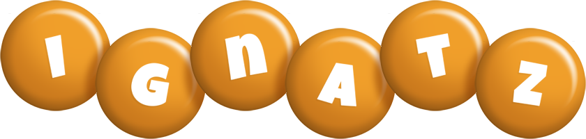 Ignatz candy-orange logo