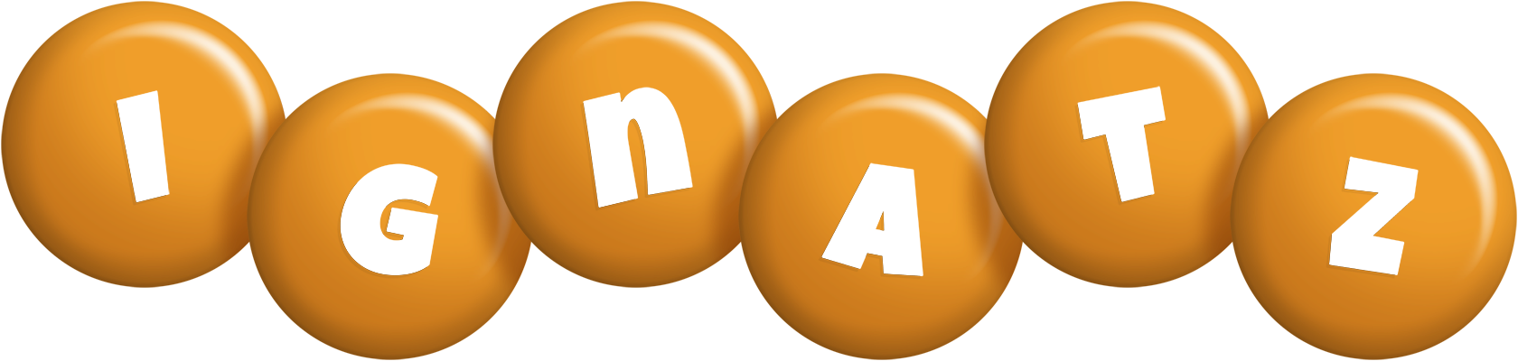 Ignatz candy-orange logo