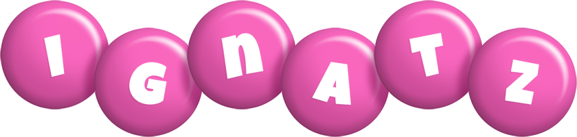 Ignatz candy-pink logo