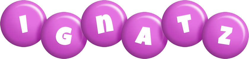 Ignatz candy-purple logo