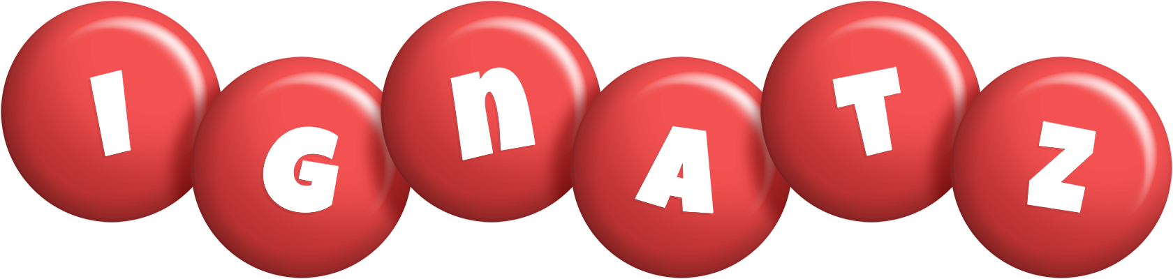 Ignatz candy-red logo