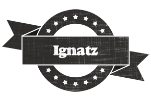 Ignatz grunge logo