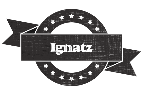Ignatz grunge logo