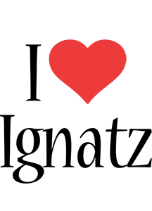 Ignatz i-love logo