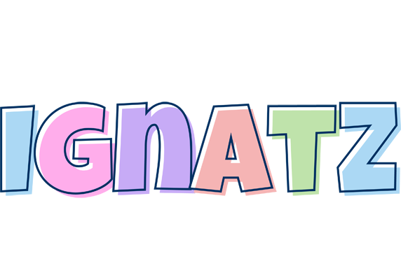 Ignatz pastel logo