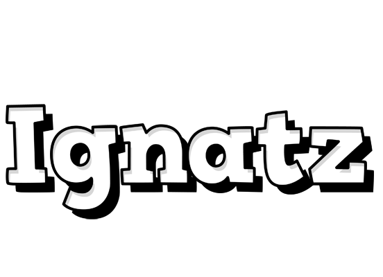 Ignatz snowing logo