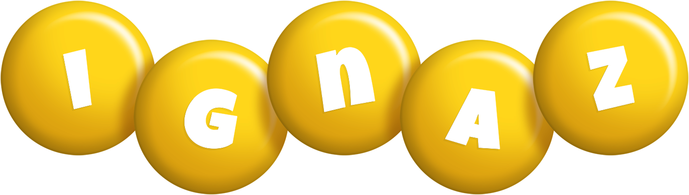 Ignaz candy-yellow logo