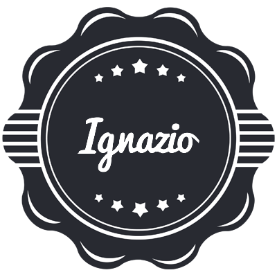 Ignazio badge logo