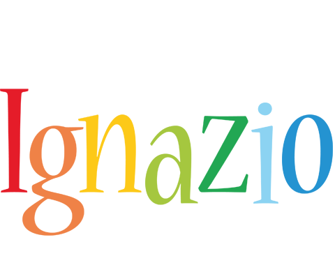 Ignazio birthday logo
