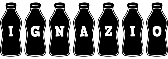 Ignazio bottle logo