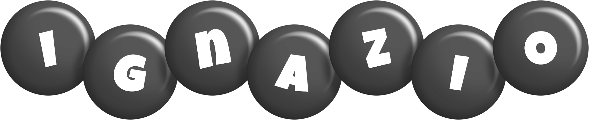 Ignazio candy-black logo