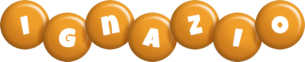 Ignazio candy-orange logo