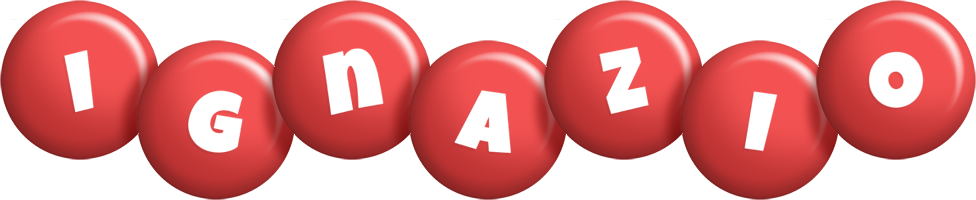 Ignazio candy-red logo
