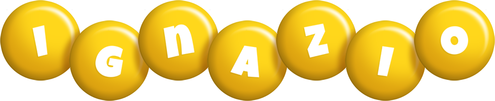 Ignazio candy-yellow logo