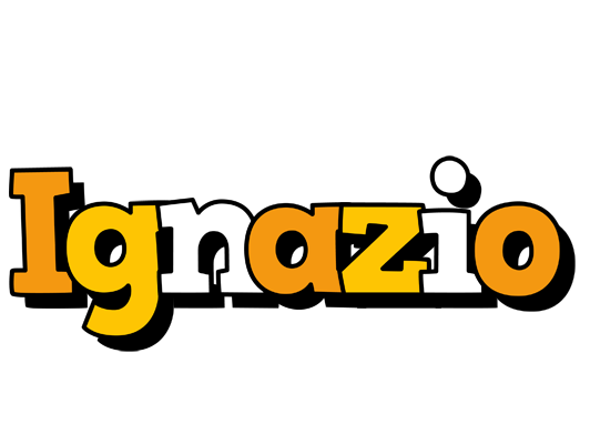 Ignazio cartoon logo