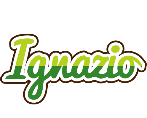 Ignazio golfing logo