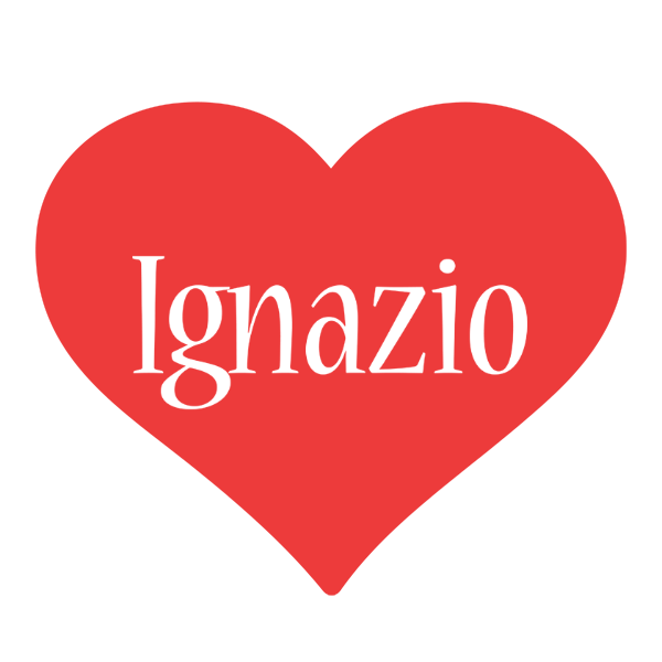 Ignazio love logo