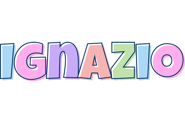 Ignazio pastel logo