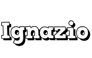 Ignazio snowing logo