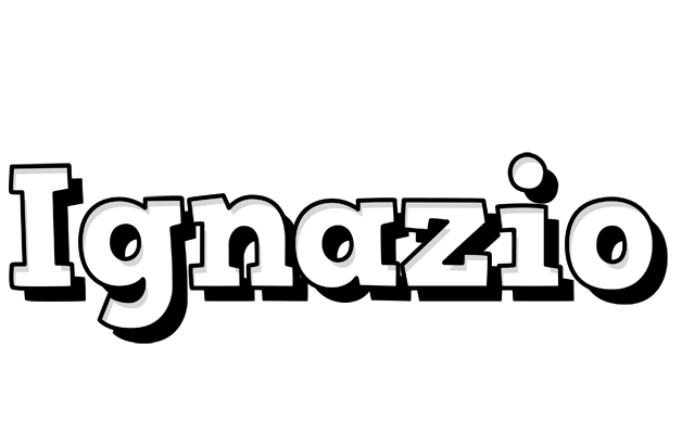 Ignazio snowing logo