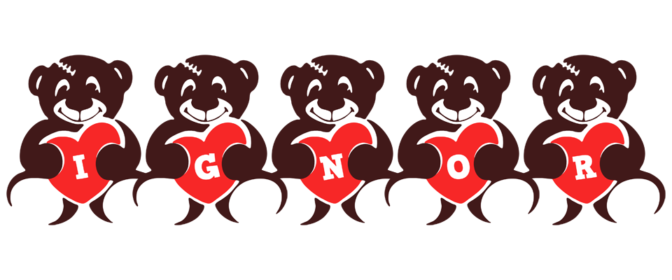 Ignor bear logo