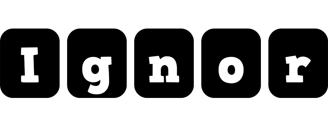Ignor box logo
