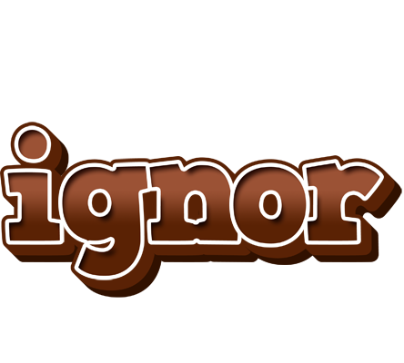 Ignor brownie logo